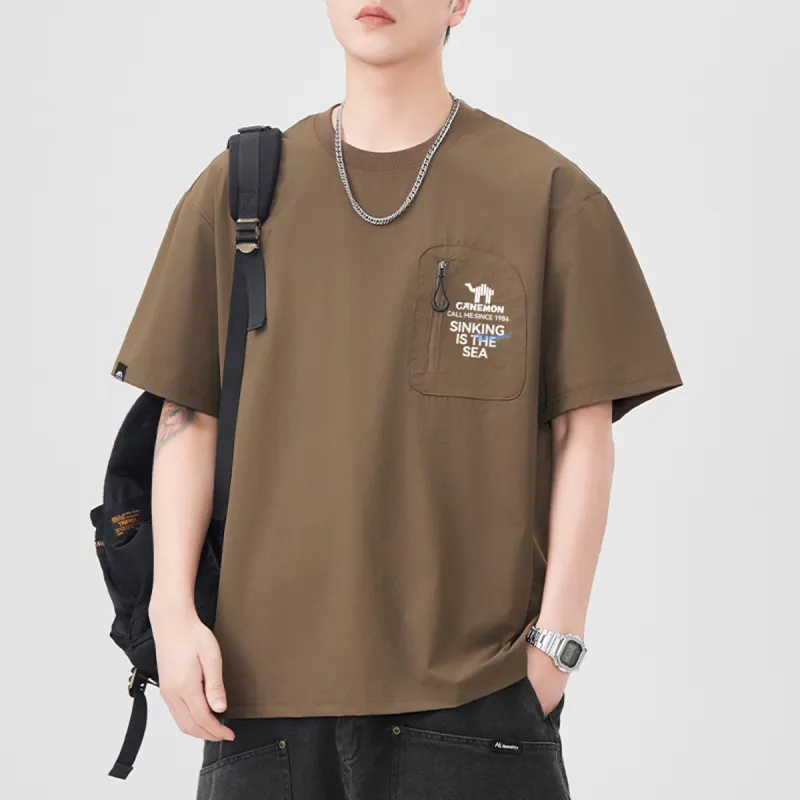 Pilot the camel T Shirts Men-3