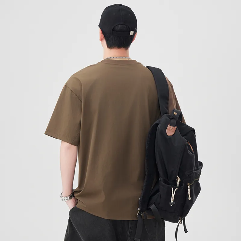 Pilot the camel T Shirts Men-5
