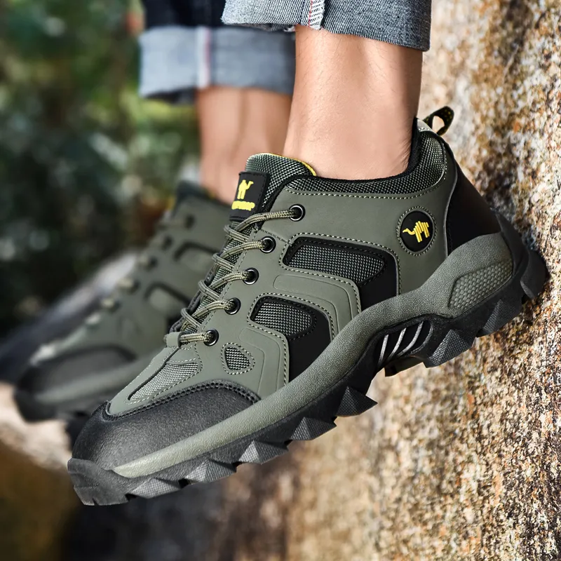 Pilot The Camel Slip Resistant, Abrasion Resistant, Waterproof Low Top Outdoor Shoes Men's-28