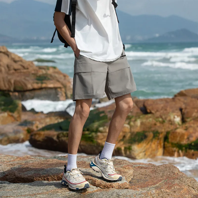 Pilot The Camel Cargo Shorts Unisex-18
