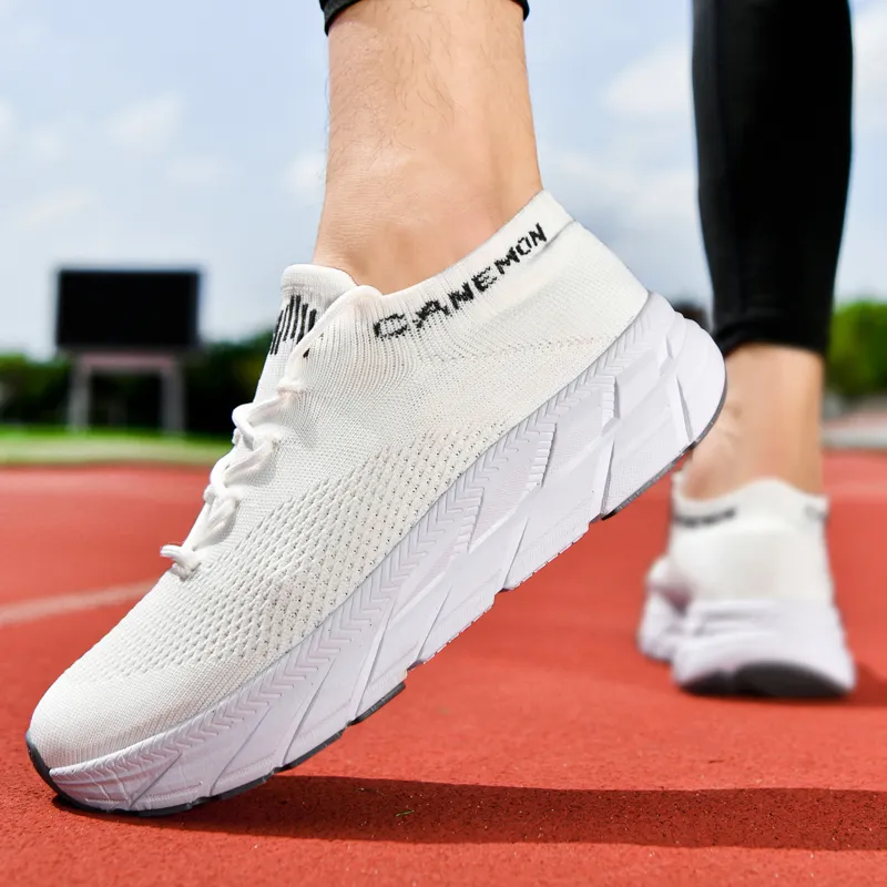 Pilot The Camel Slip Resistant And Breathable Coverage Mid Top Sprint Running Shoes Men's-4