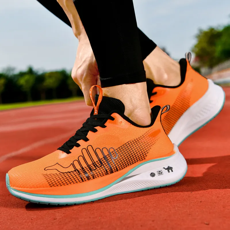 Pilot The Camel Breathable Coverage Rebound Low Top Running Shoes Men's-20