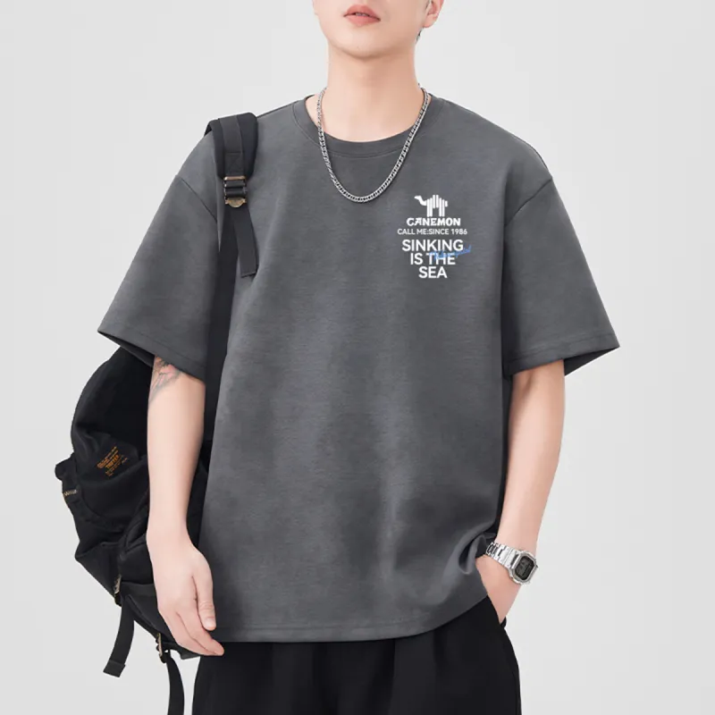 Pilot the camel T Shirts Men-4