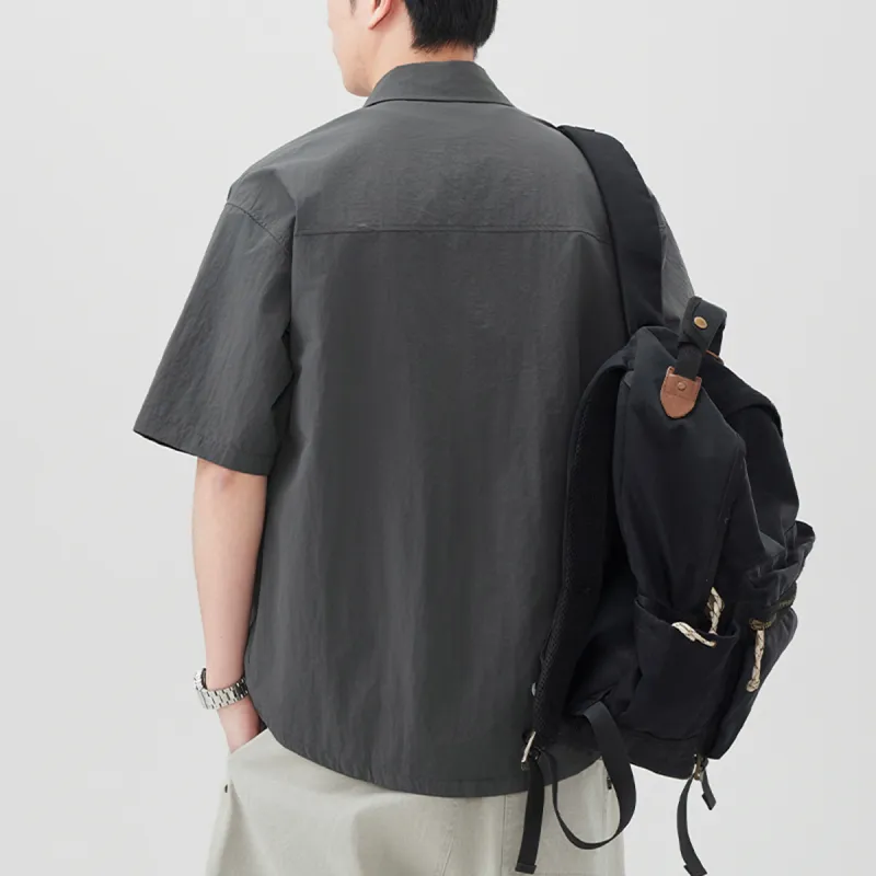 Pilot the camel Shirts Men-11