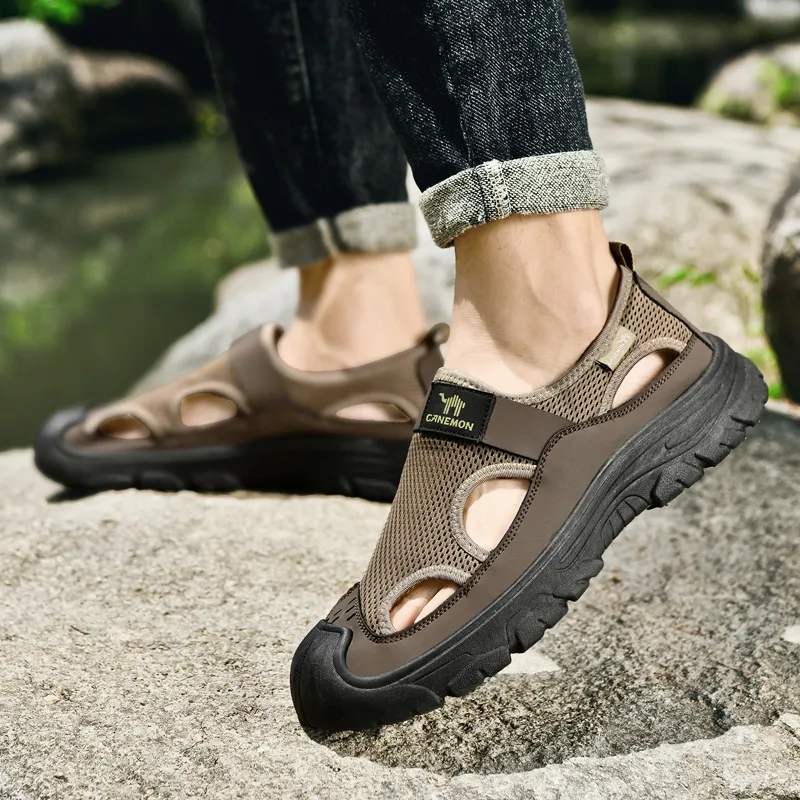 Pilot The Camel Slip Resistant Odor Resistant River Trekking Shoes Men's-13