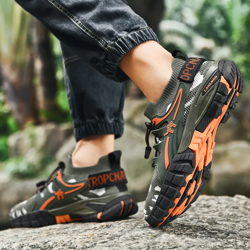 Pilot The Camel Cushioned Slip-Resistant Lightweight Low-Top Trekking Shoes Gift Recommendation Men's-20