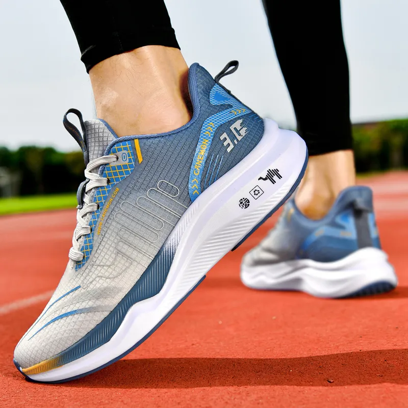 Pilot The Camel Slip-Resistant Breathable Coverage Low-Top Sprint Running Shoes Men's-14
