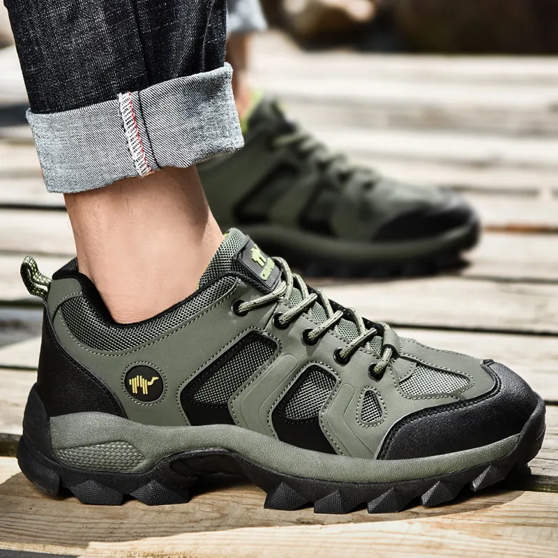 Pilot The Camel Slip Resistant, Abrasion Resistant, Waterproof Low Top Outdoor Shoes Men's-30