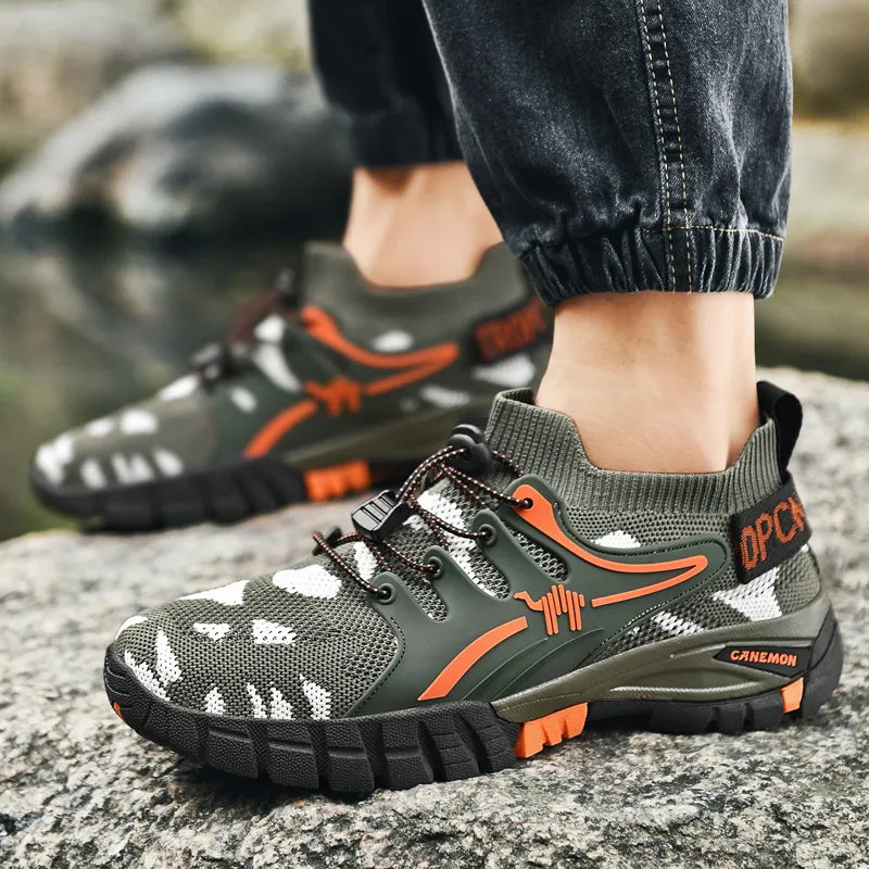Pilot The Camel Cushioned Slip-Resistant Lightweight Low-Top Trekking Shoes Gift Recommendation Men's-21