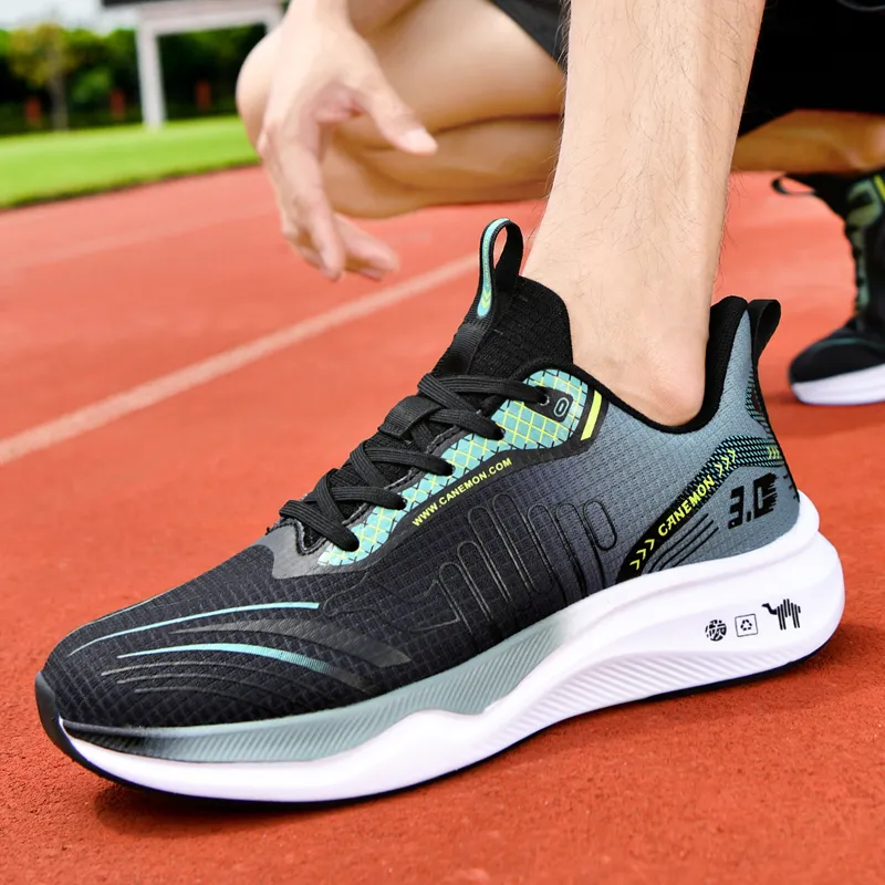 Pilot The Camel Slip-Resistant Breathable Coverage Low-Top Sprint Running Shoes Men's-22