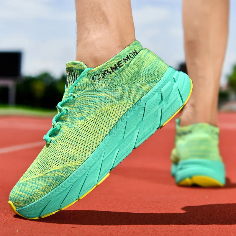 Pilot The Camel Slip Resistant And Breathable Coverage Mid Top Sprint Running Shoes Men's-25