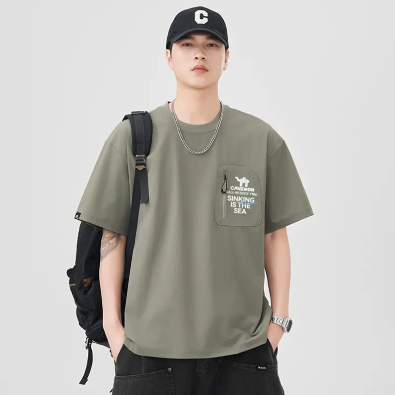 Pilot the camel T Shirts Men-9