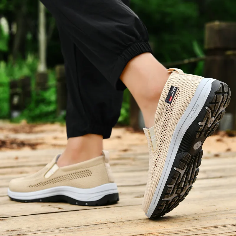 Pilot The Camel Anti Slip Wear Resistant Low Top Casual Shoes Men's-23