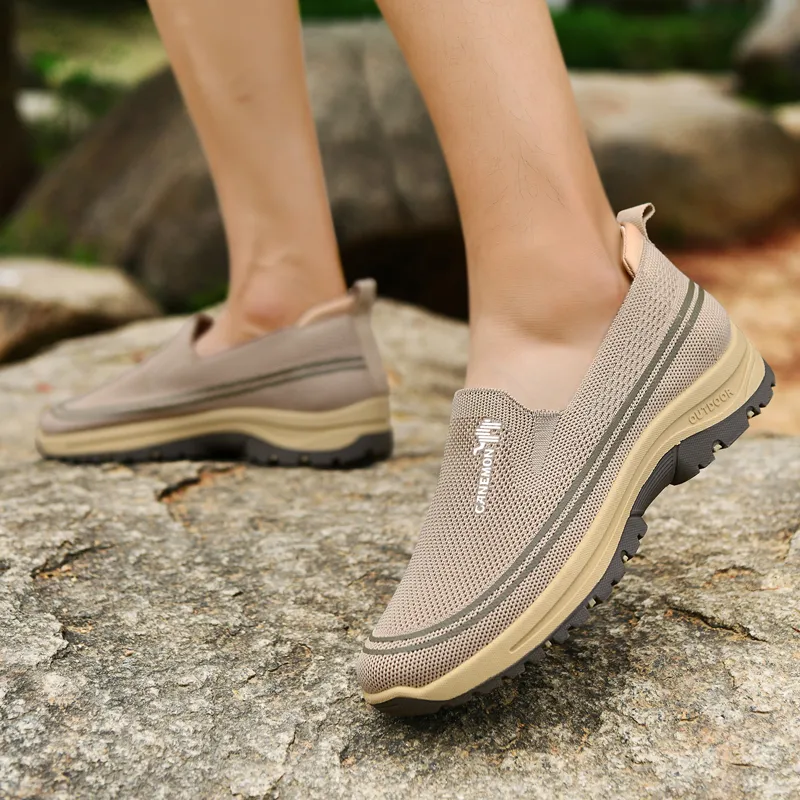 Pilot The Camel Slip Resistant And Abrasion Resistant Coverage Low Top Casual Shoes Men's-20
