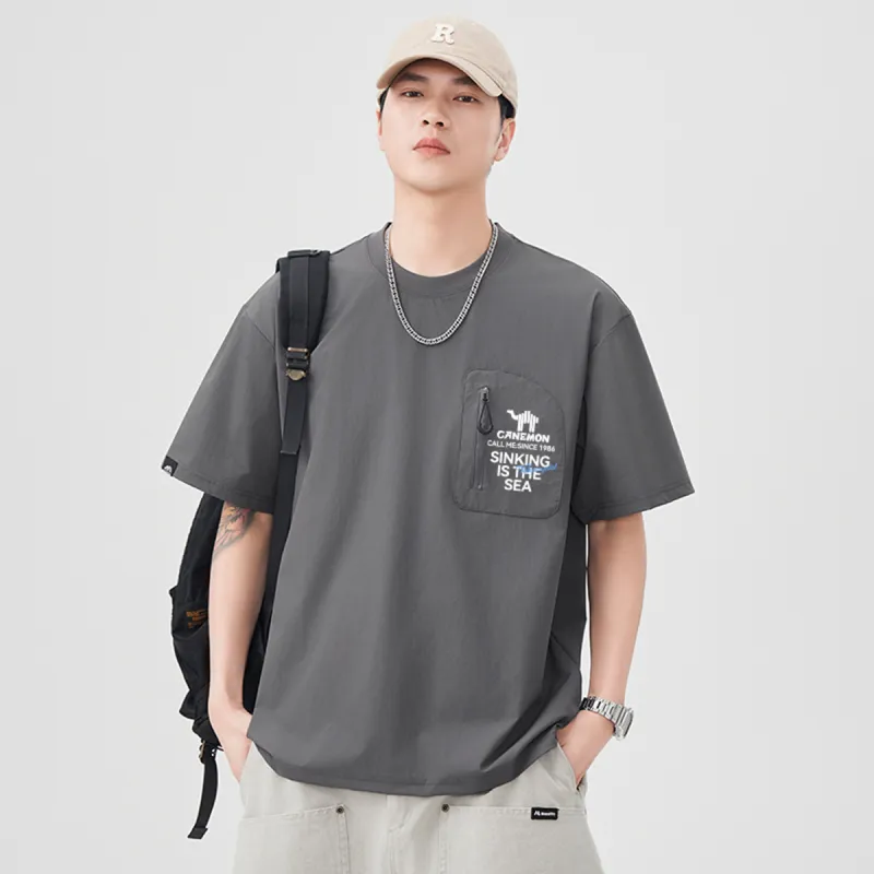 Pilot the camel T Shirts Men-16