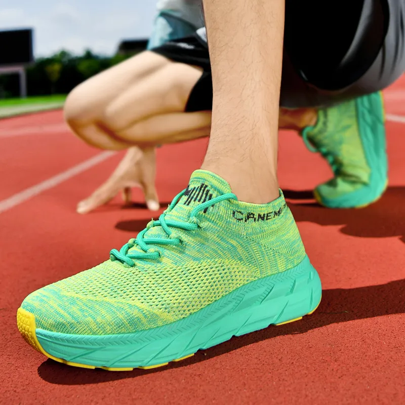 Pilot The Camel Slip Resistant And Breathable Coverage Mid Top Sprint Running Shoes Men's-26