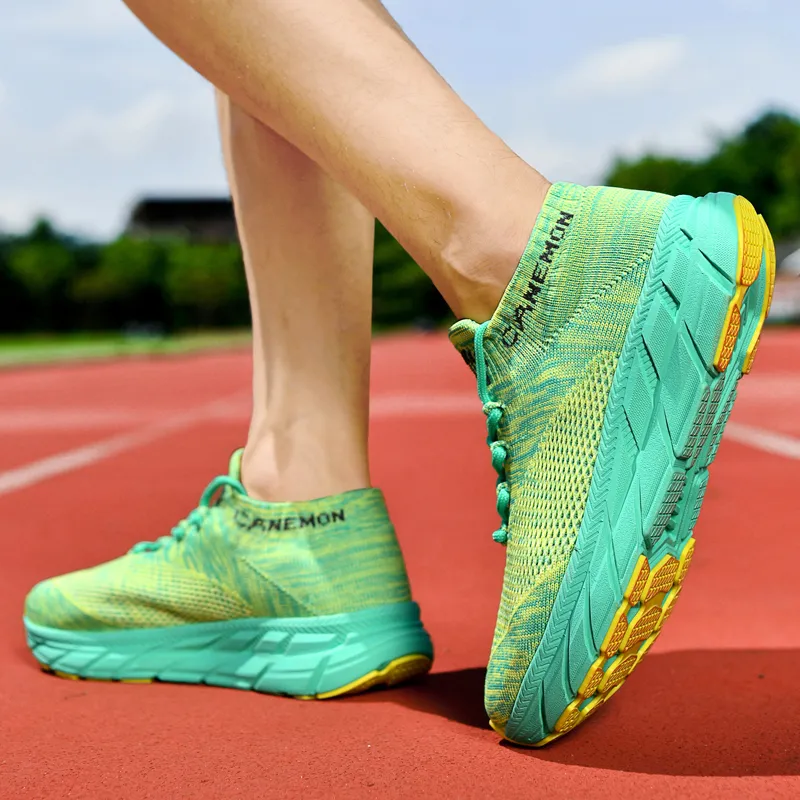Pilot The Camel Slip Resistant And Breathable Coverage Mid Top Sprint Running Shoes Men's-22