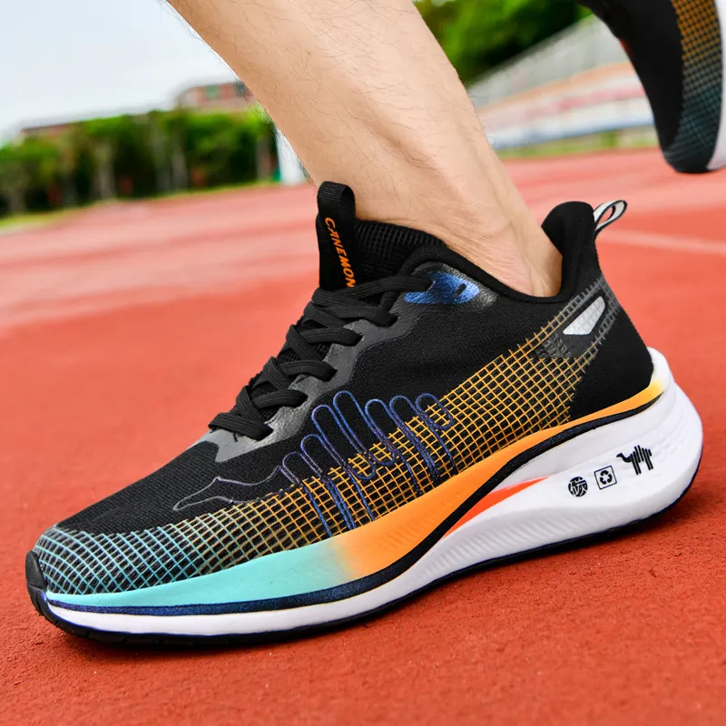 Pilot The Camel Breathable Coverage Rebound Low Top Running Shoes Men's-12
