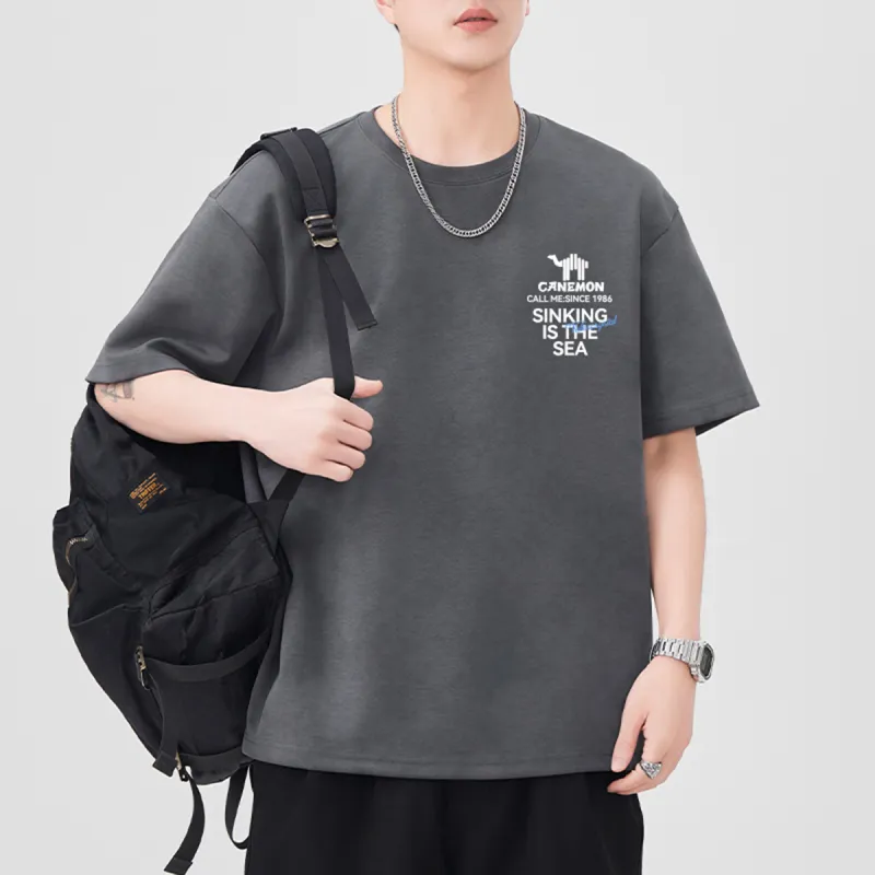 Pilot the camel T Shirts Men-5