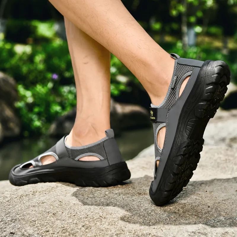 Pilot The Camel Slip Resistant Odor Resistant River Trekking Shoes Men's-3