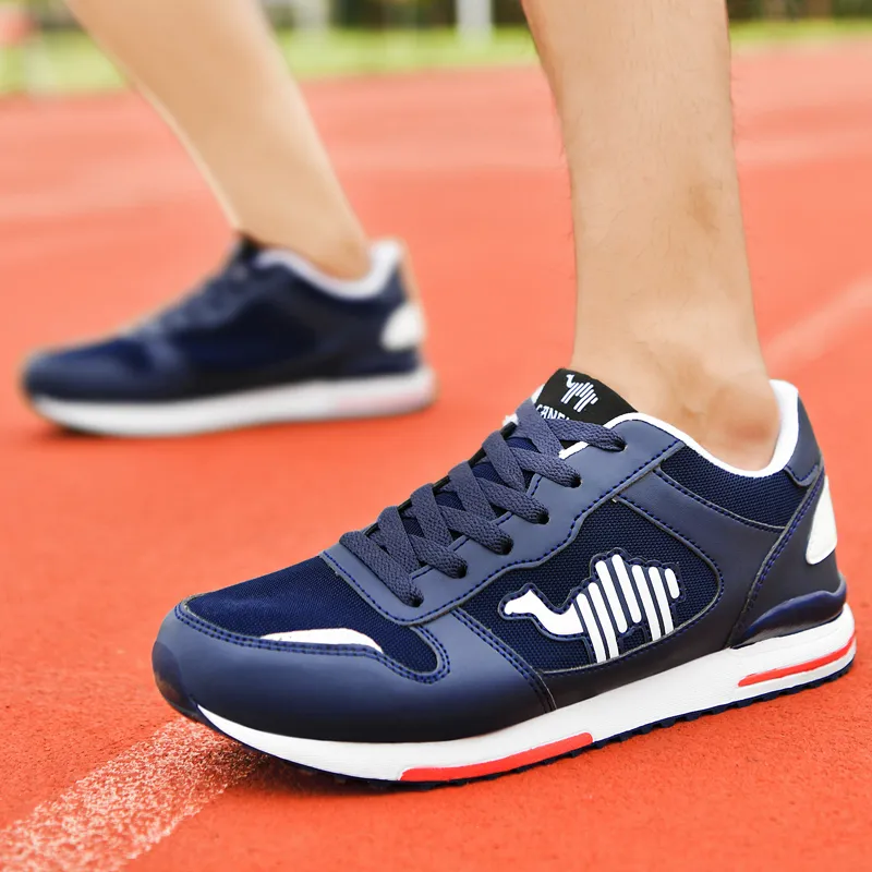 Pilot The Camel Slip-Resistant Breathable Coverage Low-Top Sprint Running Shoes Men's-25