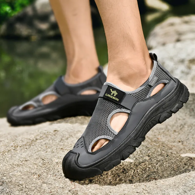 Pilot The Camel Slip Resistant Odor Resistant River Trekking Shoes Men's-5
