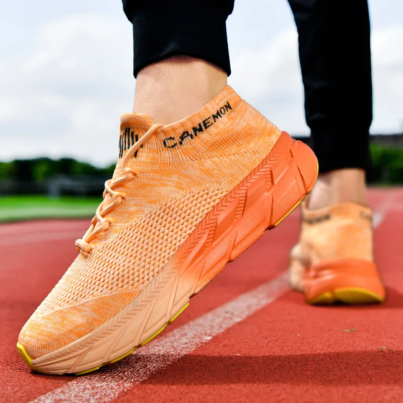 Pilot The Camel Slip Resistant And Breathable Coverage Mid Top Sprint Running Shoes Men's-18