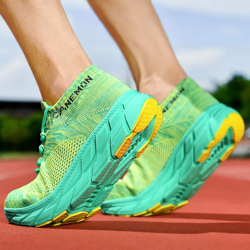 Pilot The Camel Slip Resistant And Breathable Coverage Mid Top Sprint Running Shoes Men's-23