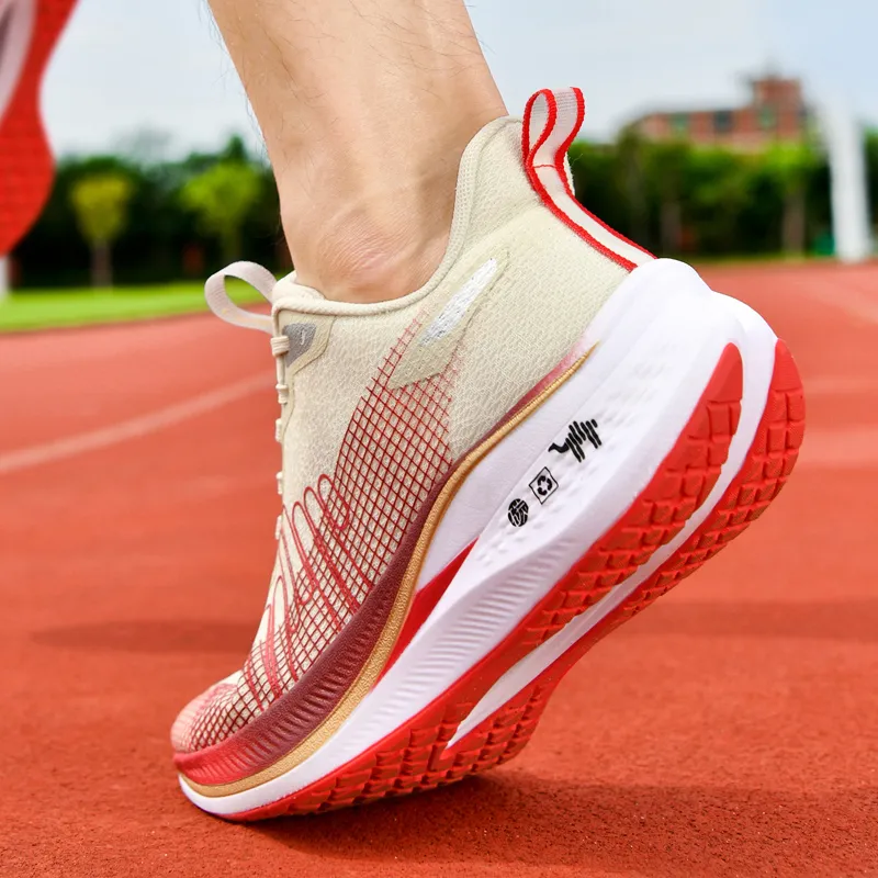 Pilot The Camel Breathable Coverage Rebound Low Top Running Shoes Men's-26