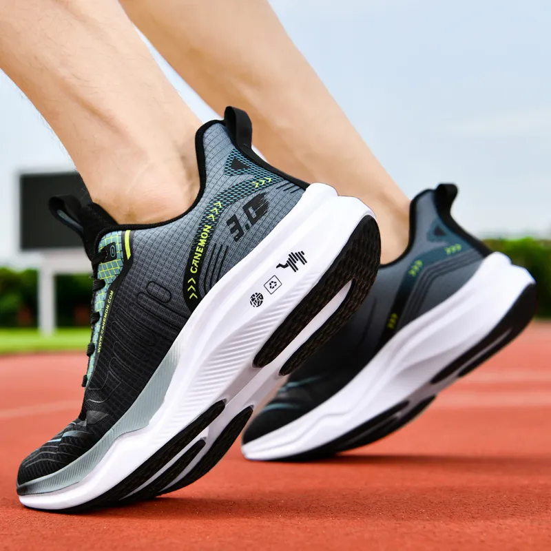Pilot The Camel Slip-Resistant Breathable Coverage Low-Top Sprint Running Shoes Men's-21