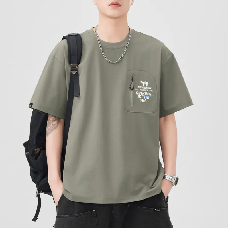 Pilot the camel T Shirts Men-10