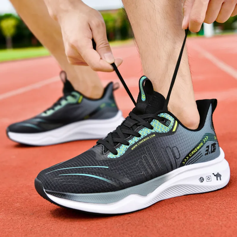 Pilot The Camel Slip-Resistant Breathable Coverage Low-Top Sprint Running Shoes Men's-18