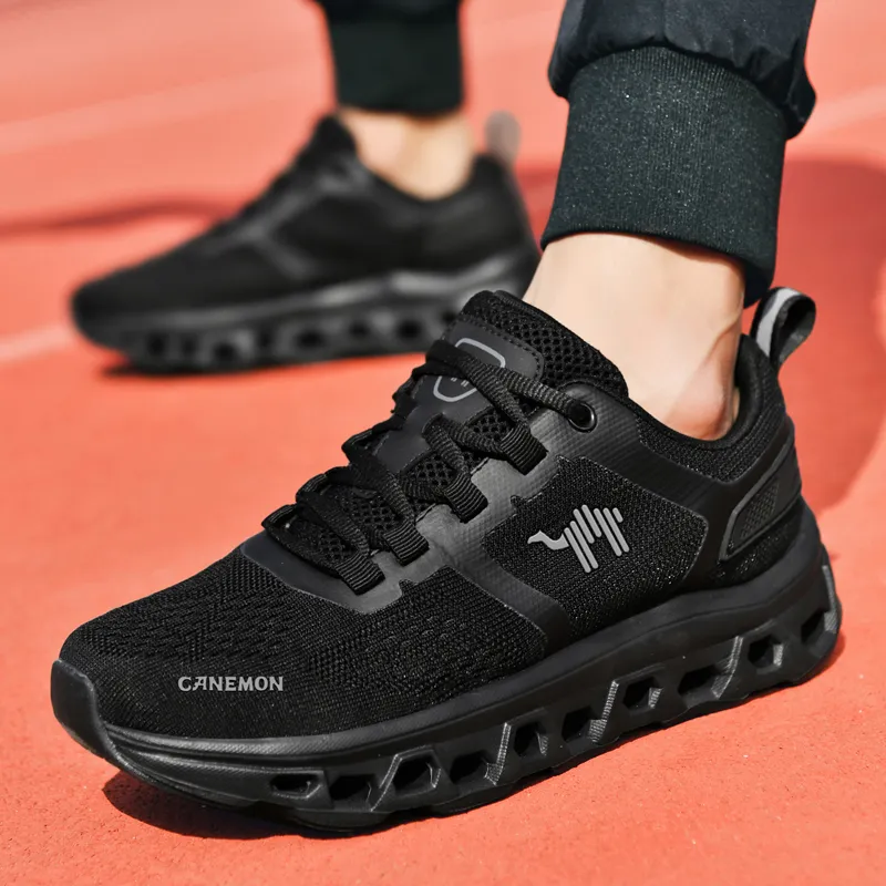 Pilot The Camel Slip Resistant Breathable Coverage Low Top Training Shoes Men's Black-6
