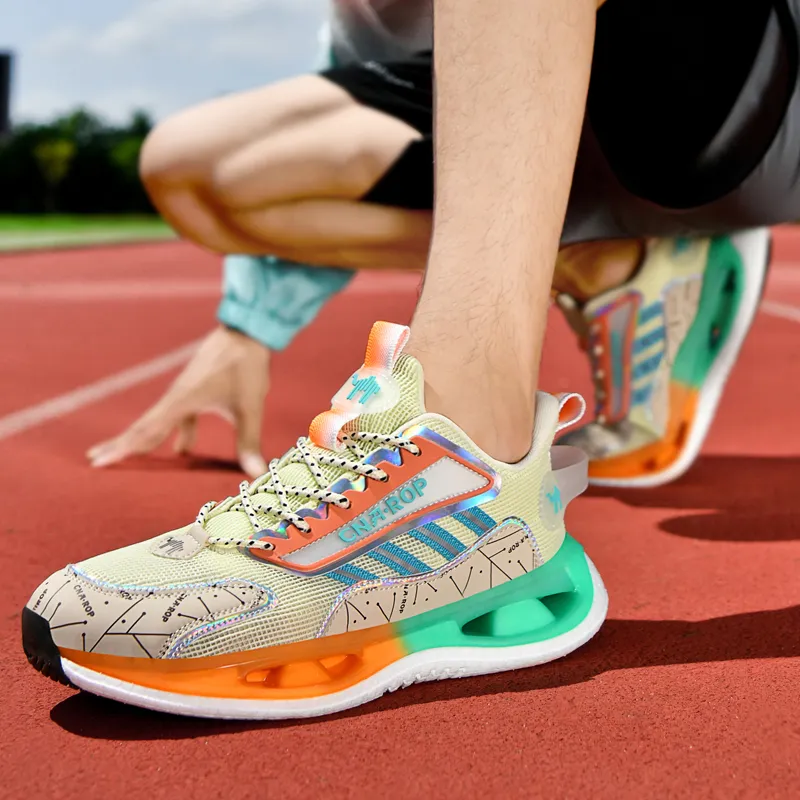 Pilot The Camel Abrasion Resistant Breathable Coverage Low Top Sprint Running Shoes Men's-23