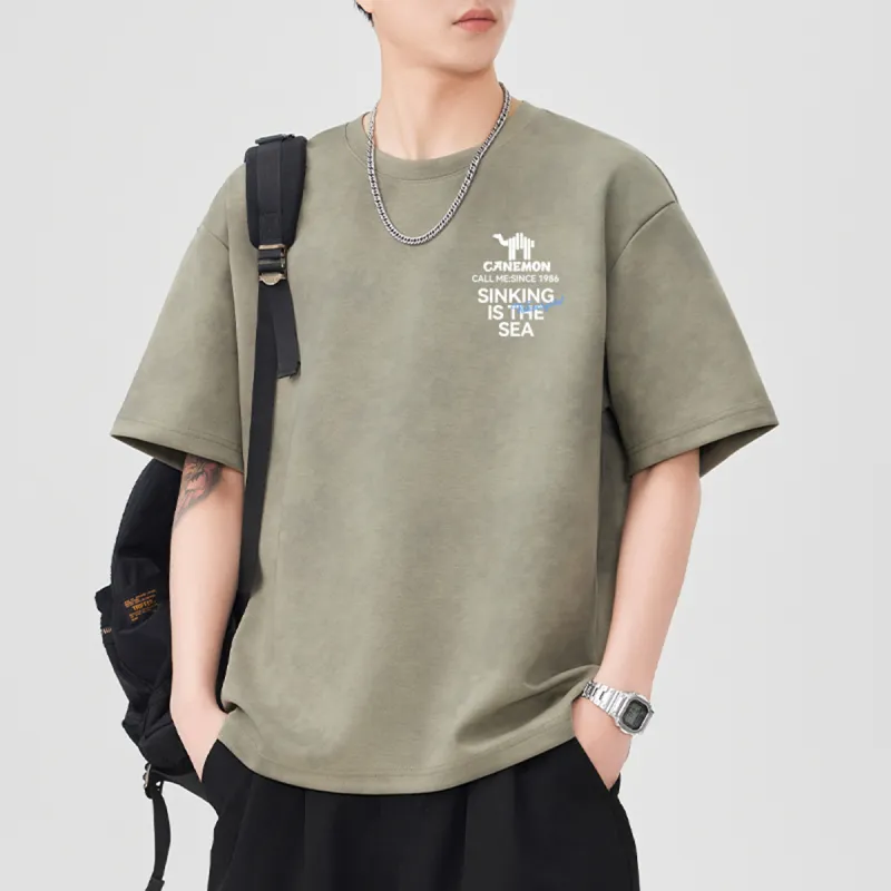 Pilot the camel T Shirts Men-9