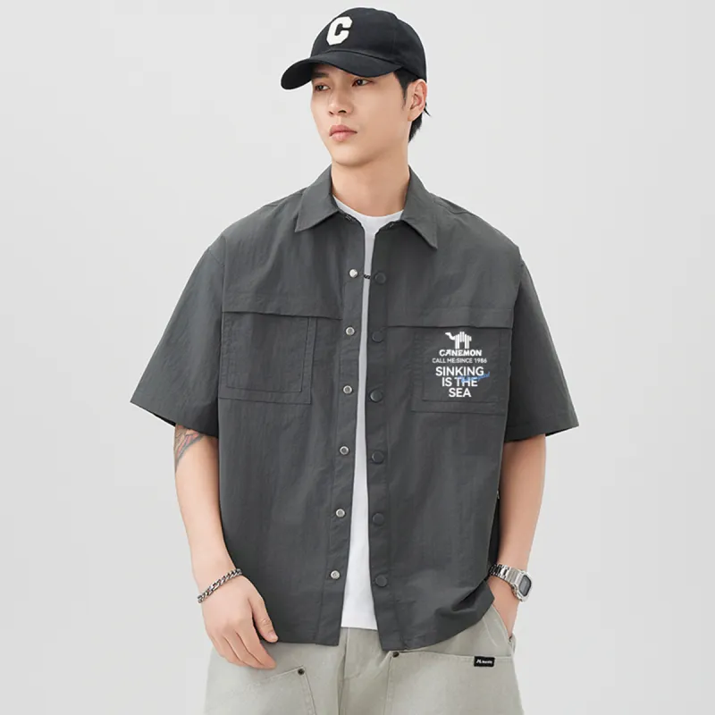 Pilot the camel Shirts Men-12