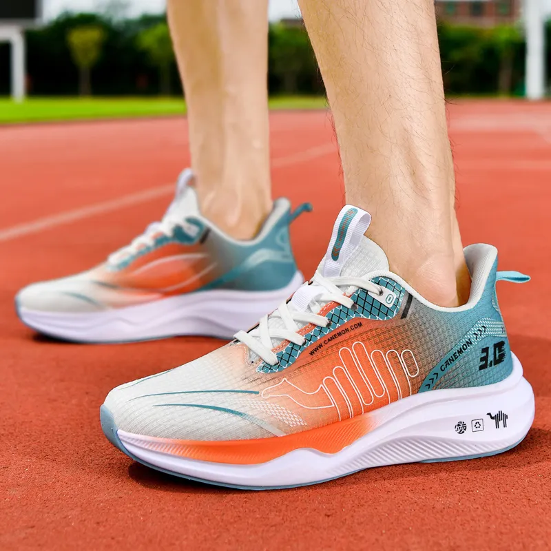 Pilot The Camel Slip-Resistant Breathable Coverage Low-Top Sprint Running Shoes Men's-7