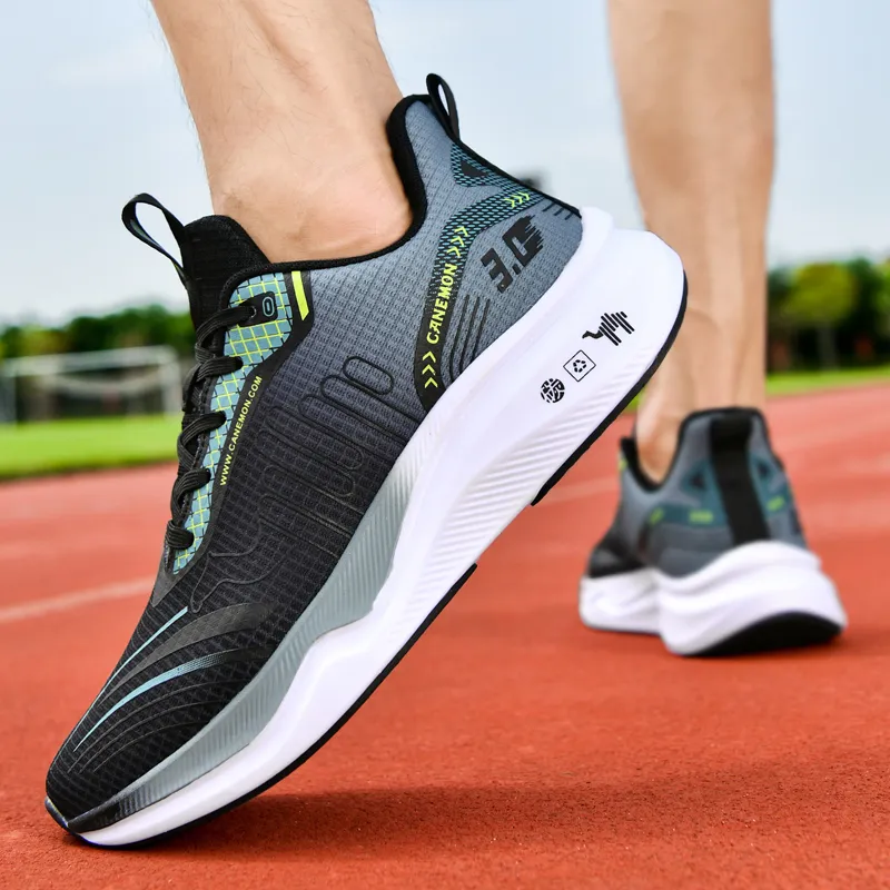 Pilot The Camel Slip-Resistant Breathable Coverage Low-Top Sprint Running Shoes Men's-23