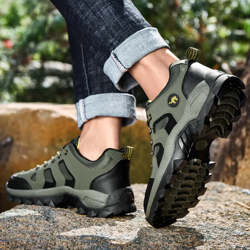 Pilot The Camel Slip Resistant, Abrasion Resistant, Waterproof Low Top Outdoor Shoes Men's-26