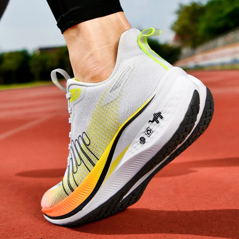 Pilot The Camel Breathable Coverage Rebound Low Top Running Shoes Men's-5