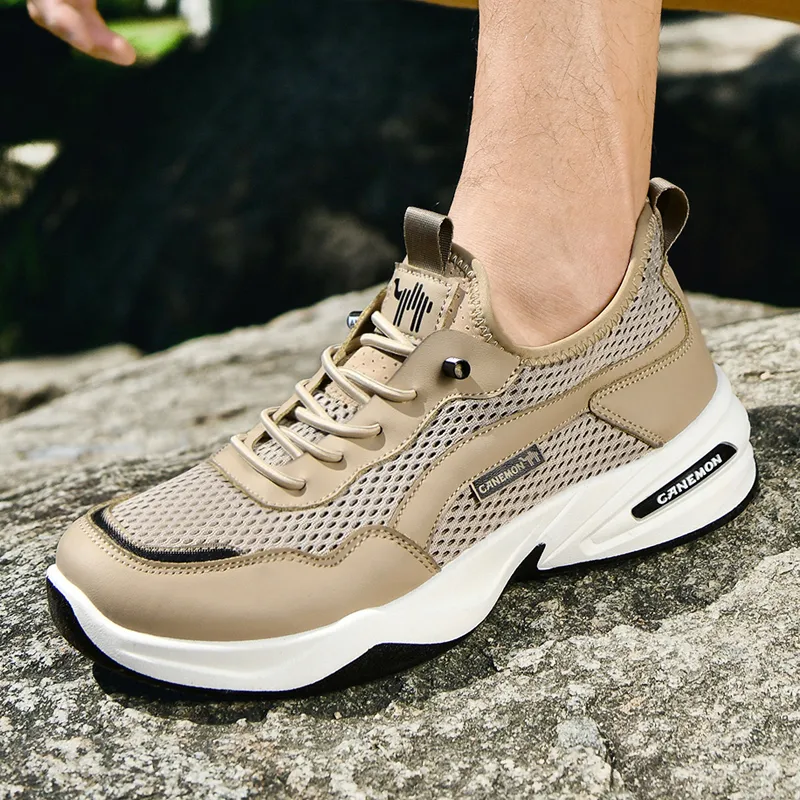 Pilot The Camel Slip Resistant Coverage Abrasion Resistant Low Top Casual Shoes Men's-20