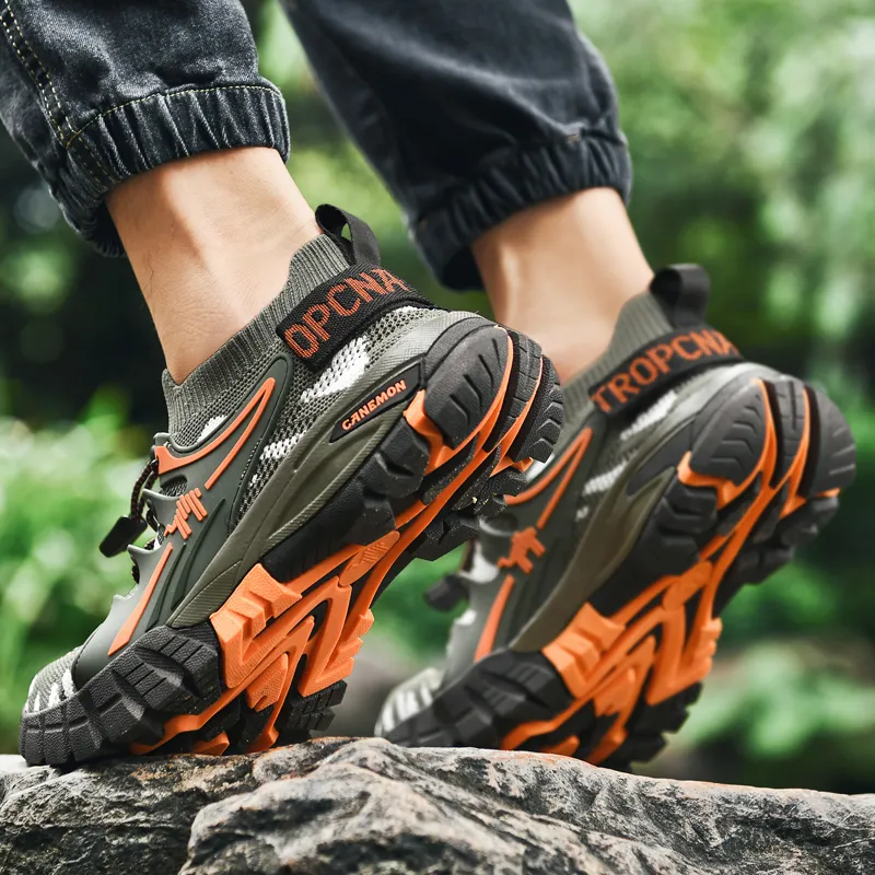 Pilot The Camel Cushioned Slip-Resistant Lightweight Low-Top Trekking Shoes Gift Recommendation Men's-23