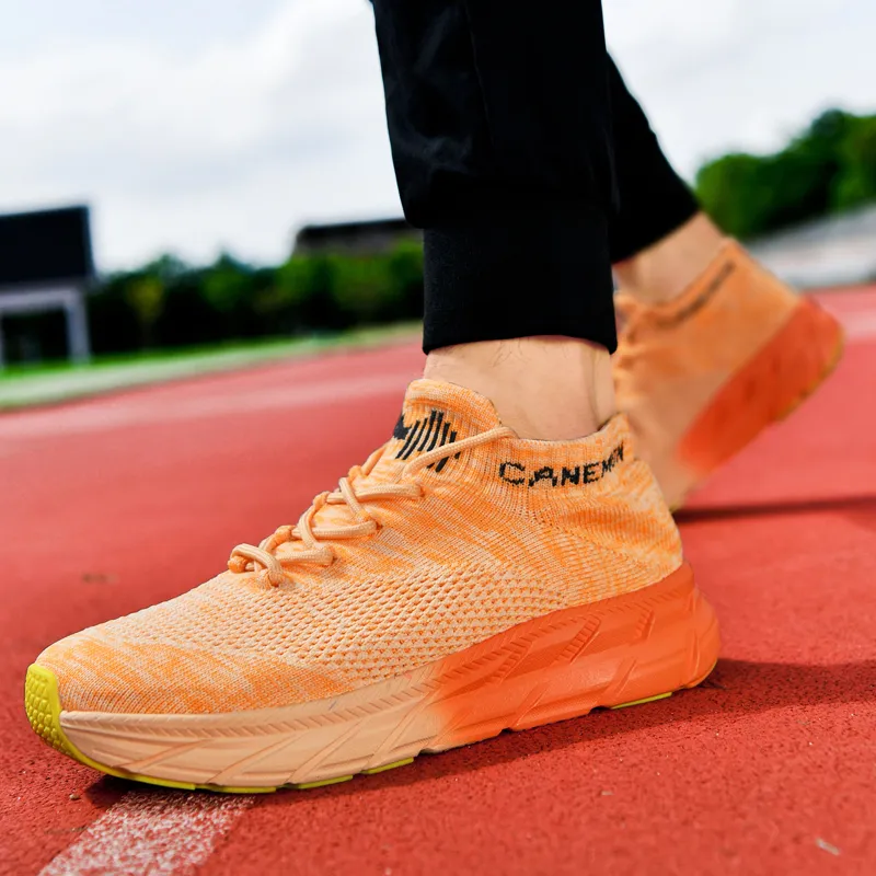 Pilot The Camel Slip Resistant And Breathable Coverage Mid Top Sprint Running Shoes Men's-19