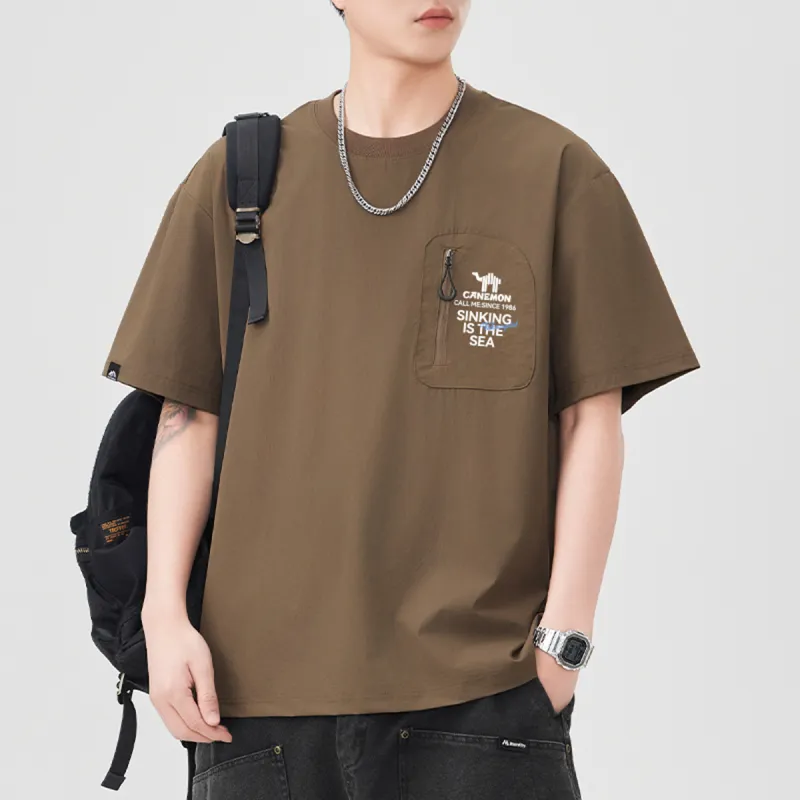 Pilot the camel T Shirts Men-2