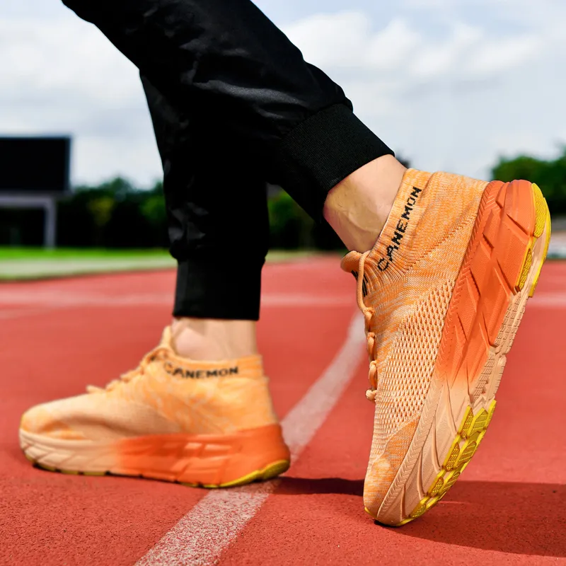 Pilot The Camel Slip Resistant And Breathable Coverage Mid Top Sprint Running Shoes Men's-16