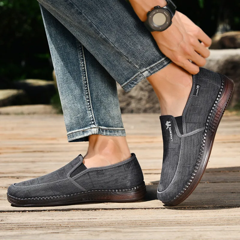 Pilot The Camel Abrasion Resistant Coverage Low Top Casual Shoes Men's Gray-6