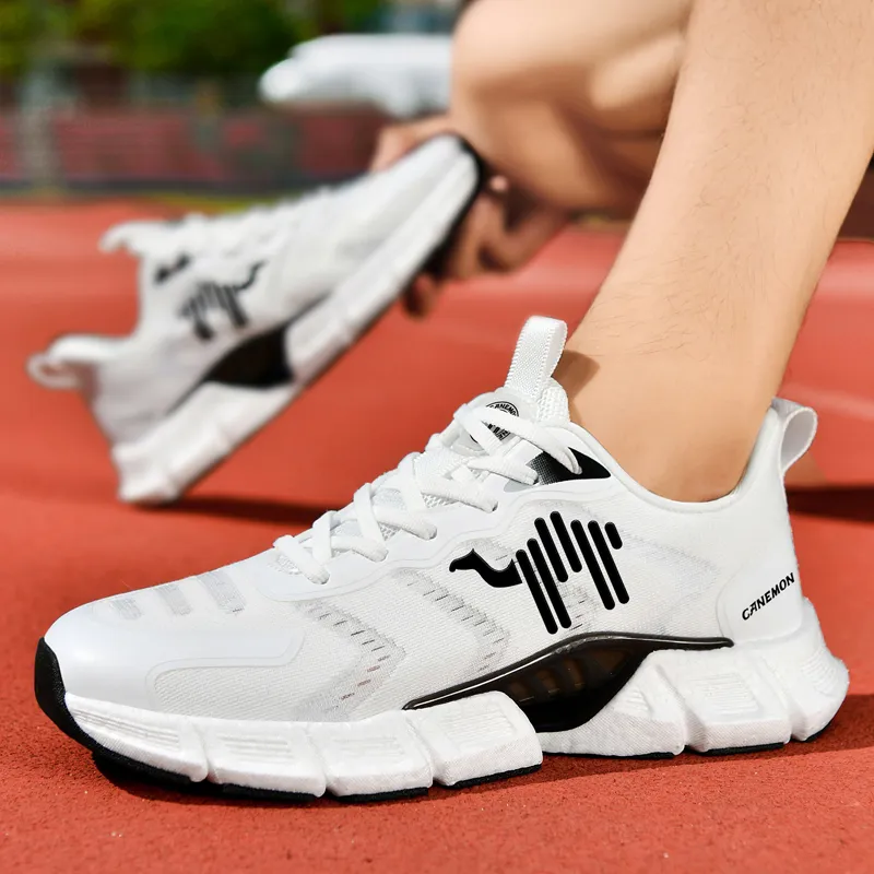 Pilot The Camel Slip Resistant And Breathable Coverage Low Top Sprint Running Shoes Men's-2
