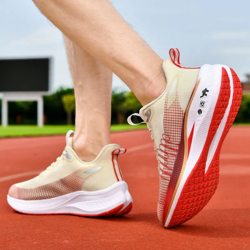 Pilot The Camel Breathable Coverage Rebound Low Top Running Shoes Men's-24