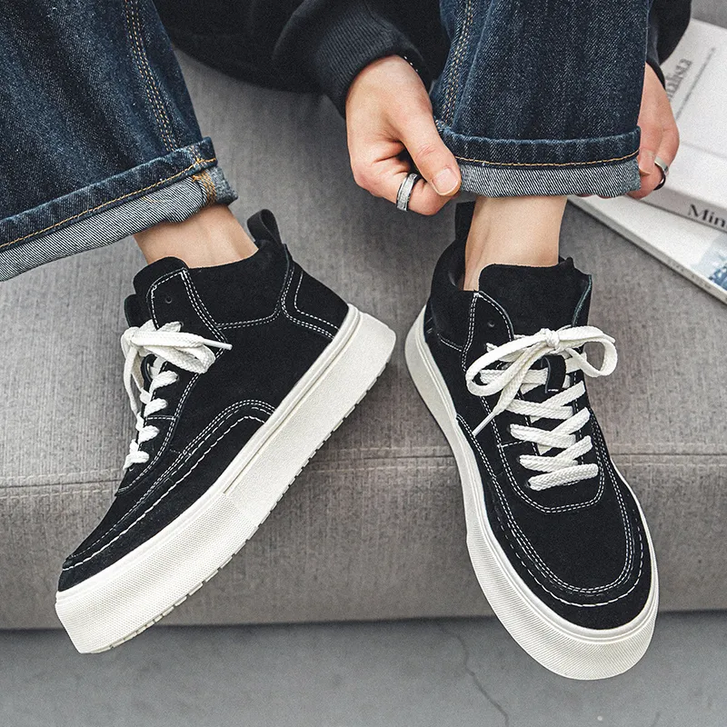Year By Year Slip Resistant High Top Skateboard Shoes Men's-12
