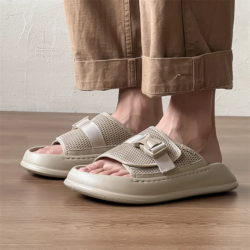 Year By Year Slide Slippers Men's-8